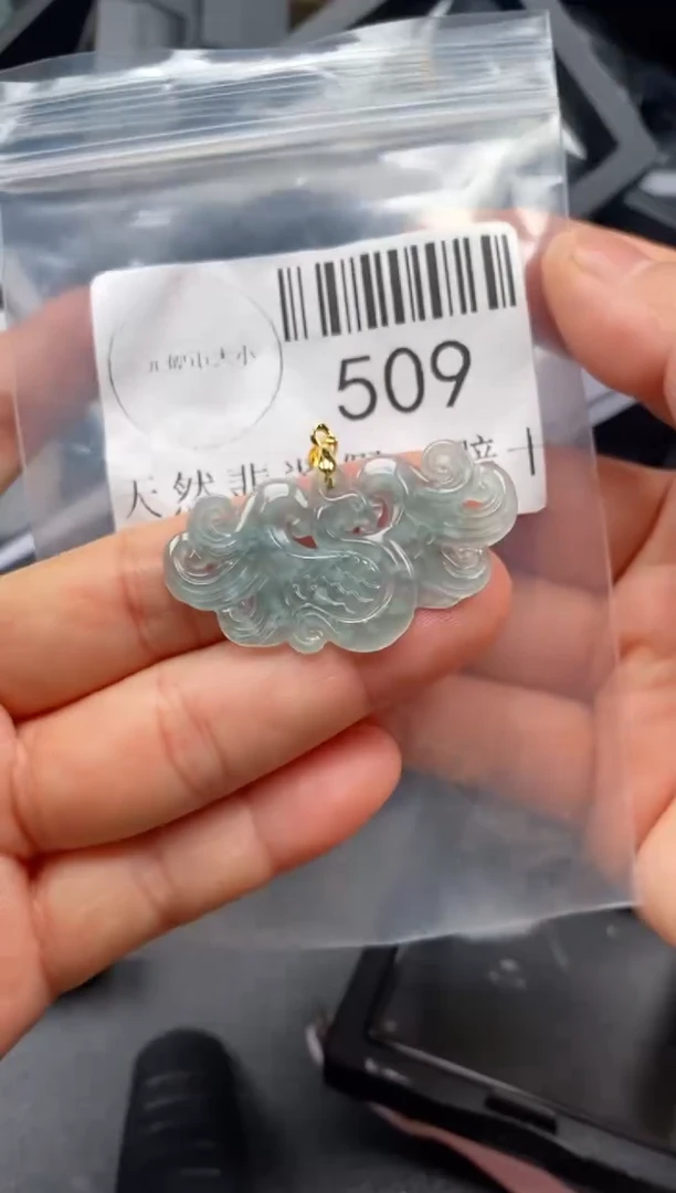 翡翠未镶嵌吊坠(不含链)509