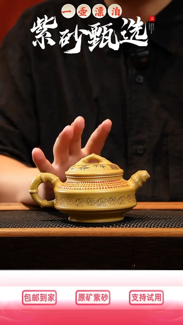 茶壶紫砂 一壶漂泊紫砂茶器1333