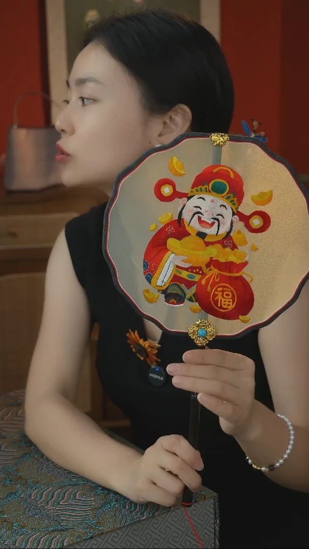 刺绣纯手工非遗国风饰品