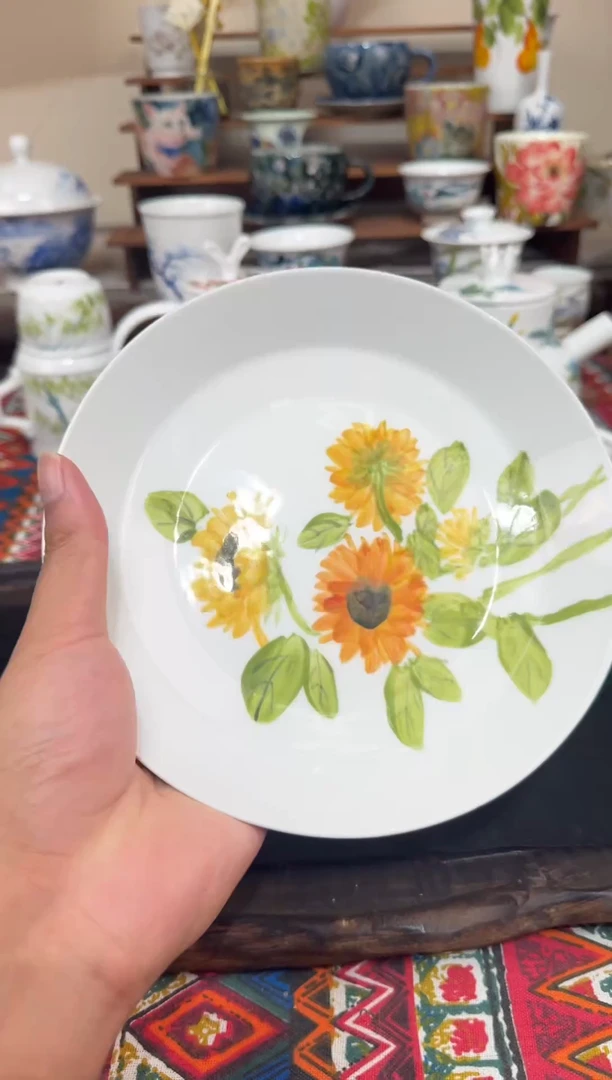 摆件景德镇手绘陶瓷