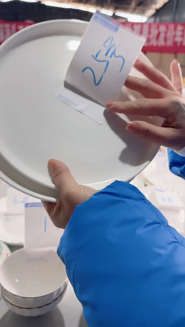 骨瓷景德镇高温骨质瓷餐具25号/2个