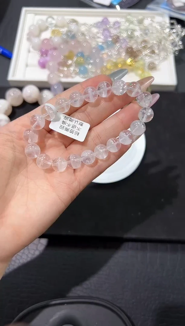 水晶手串未镶嵌9r多样性发其一【1条】默认微瑕