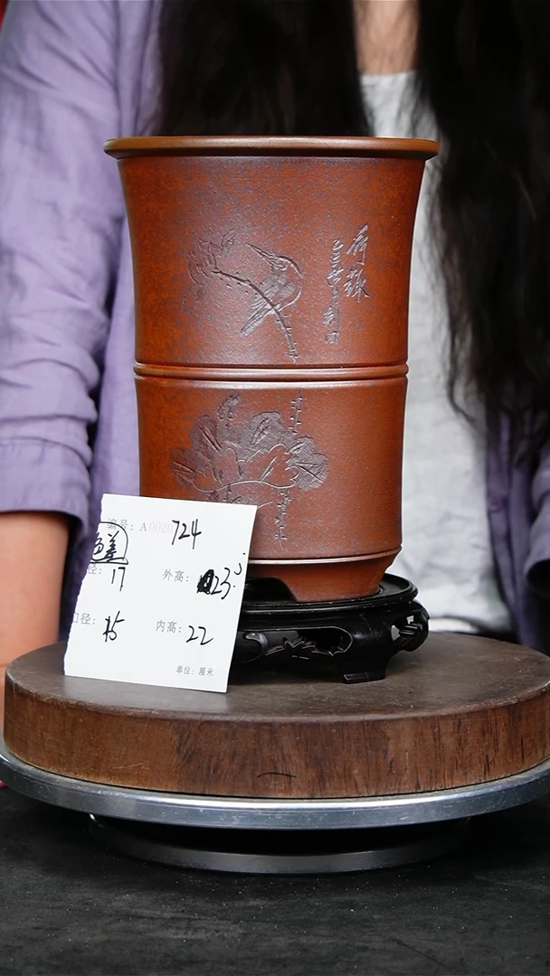紫砂花盆724+s颜色机选