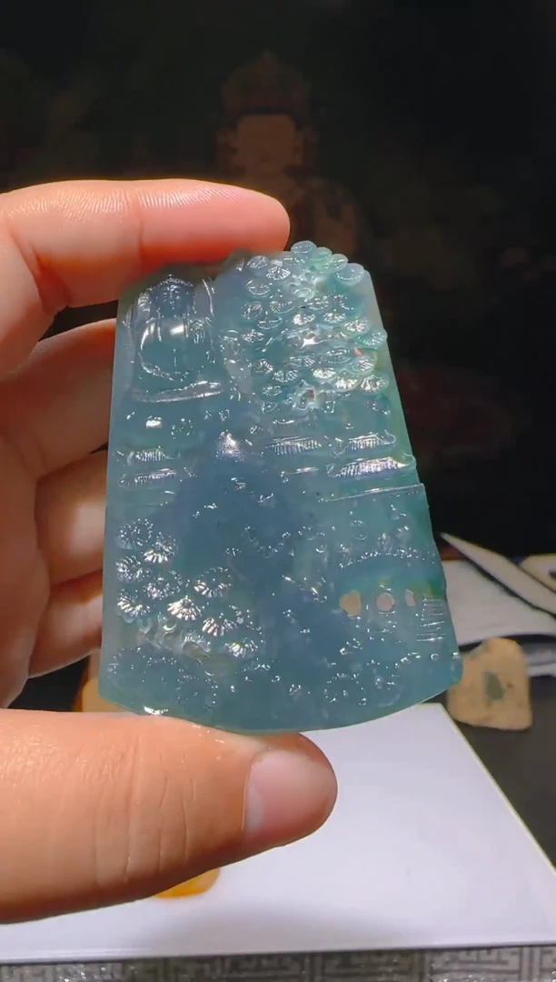 定制翡翠未镶嵌L-@@QJBD616024