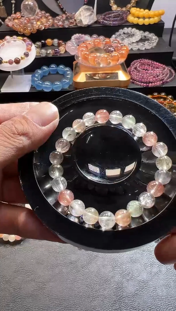 未镶嵌手链水晶饱***好29