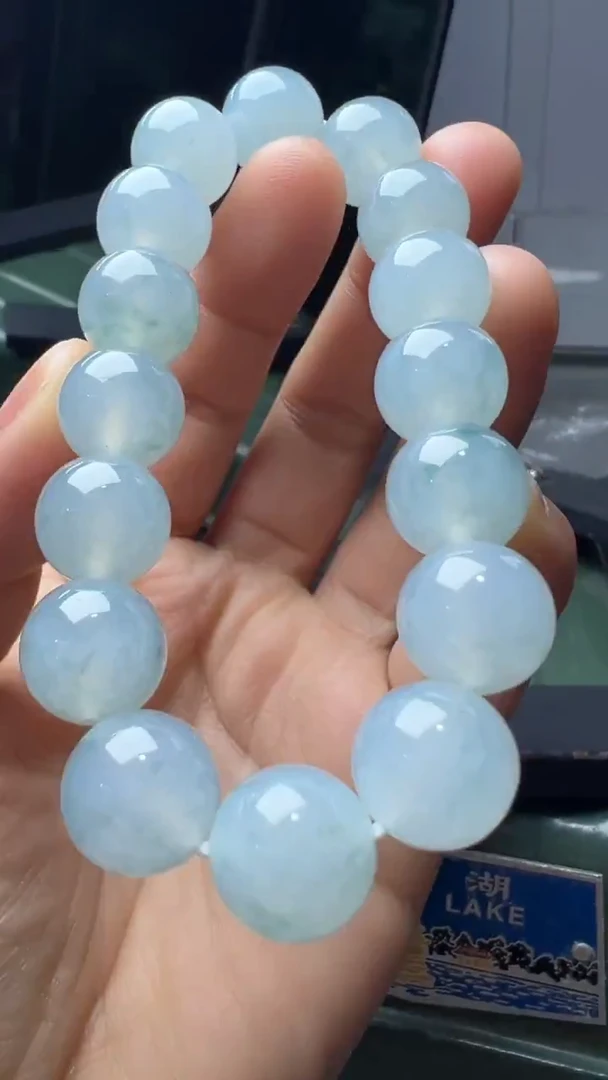 未镶嵌手串翡翠缅甸翡翠A货卡13左右