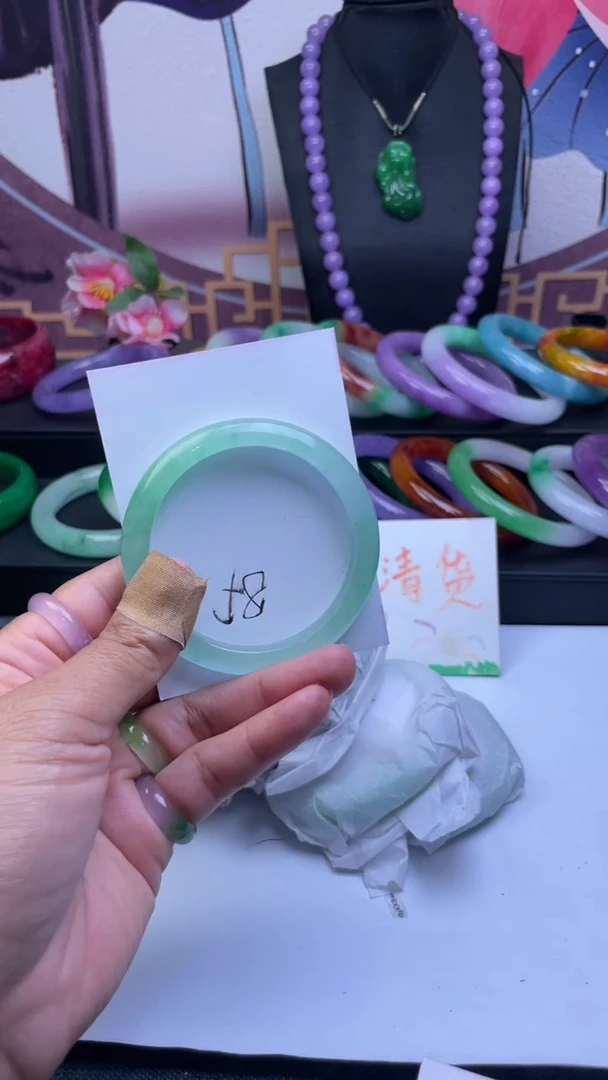 非金属仿水晶手镯