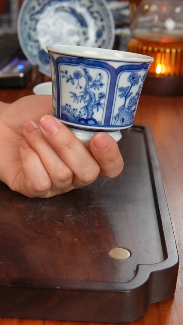 【闪购商品】景德镇镹曰陶手工手绘柴窑茶具