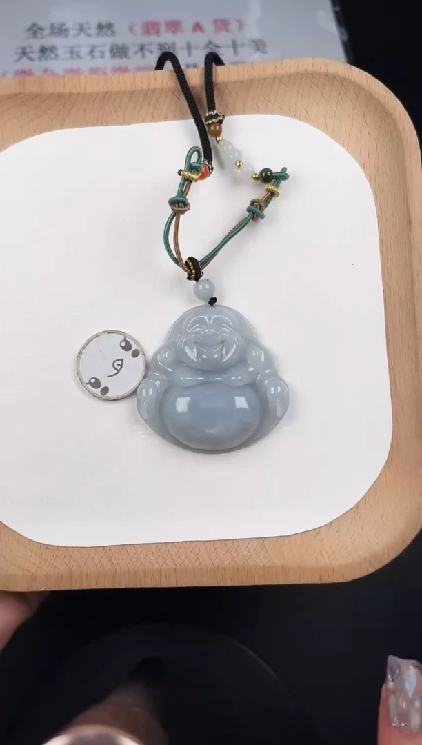 颈饰未镶嵌翡翠孤品-89