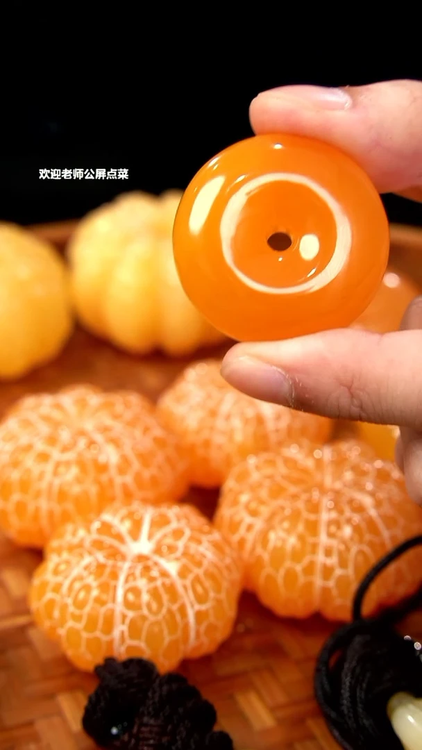 印尼石平安扣挂坠