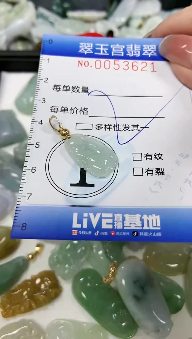 【闪购商品】翡翠颈饰未镶嵌闪购0053621