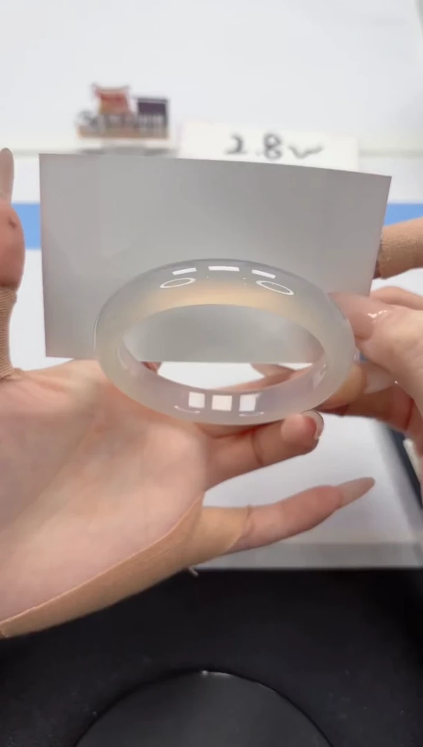 【闪购商品】石英质玉手镯未镶嵌A316-56.7