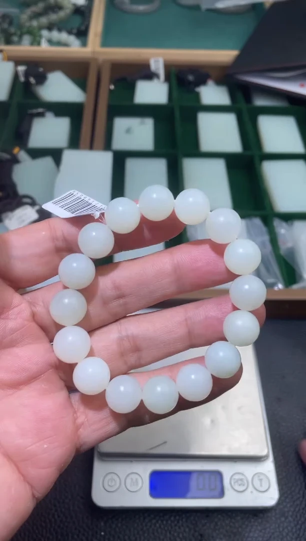未镶嵌手串和田玉手串卡12