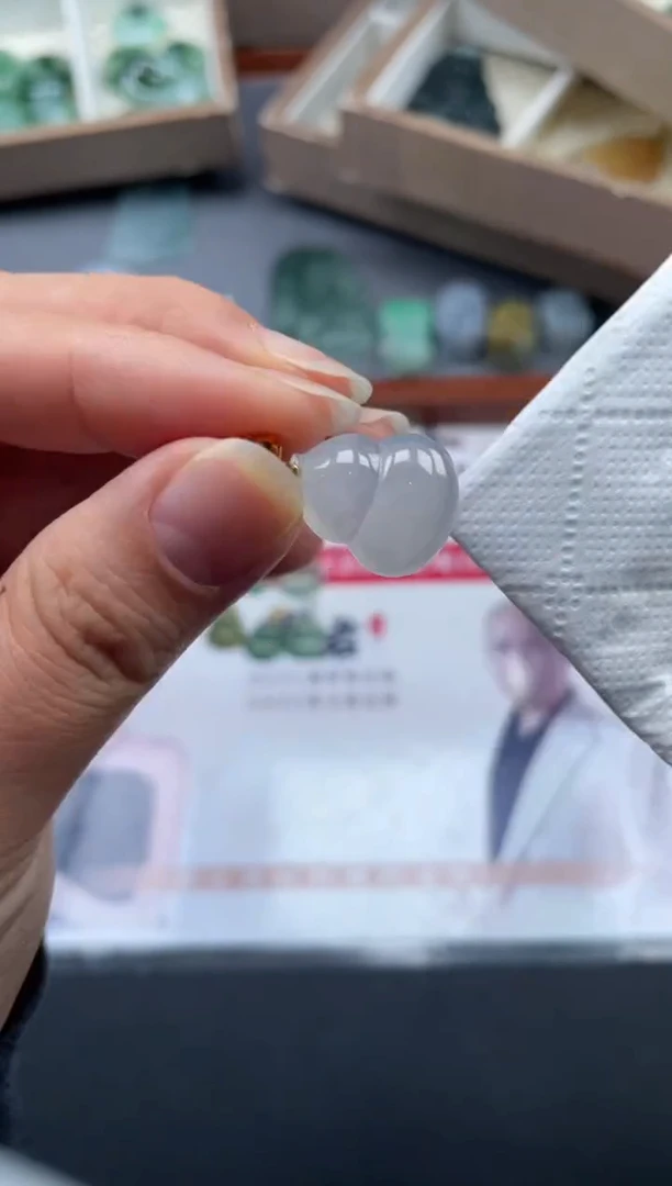 【闪购商品】定制翡翠18K金镶嵌01-18HDJT0127723