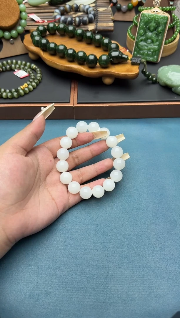 未镶嵌手串和田玉hsl14