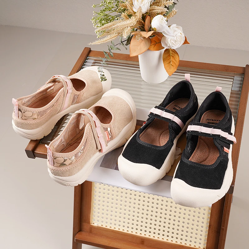 J&M/快乐玛丽春夏款镂空户外运动软底休闲软底防滑浅口布鞋65360W