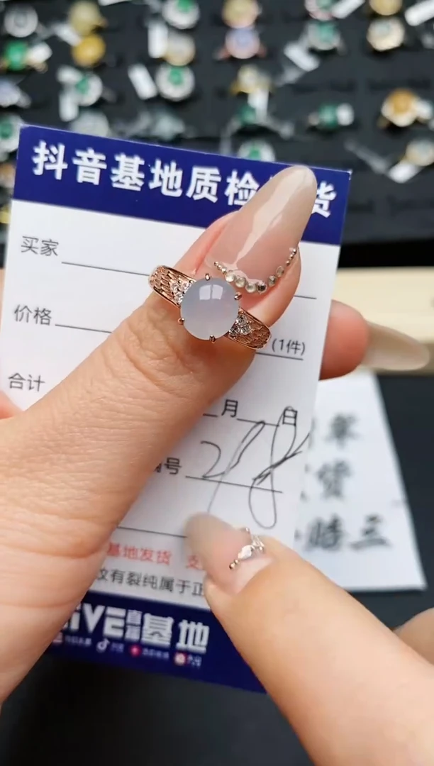 【闪购商品】翡翠戒指银S925镶嵌...............