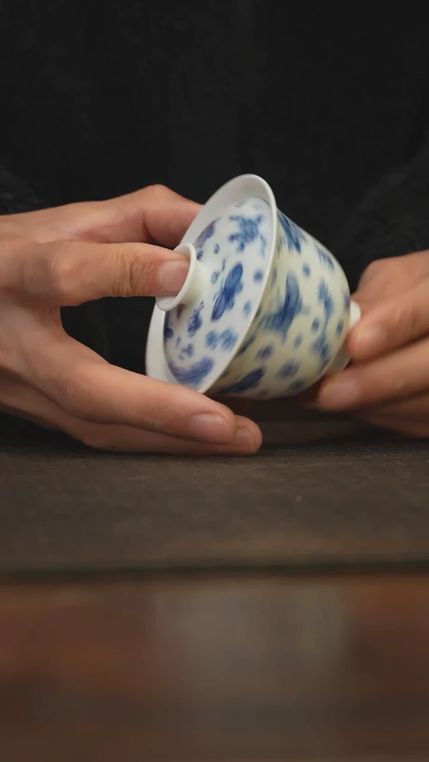 瓷片柴窑青花破价福利