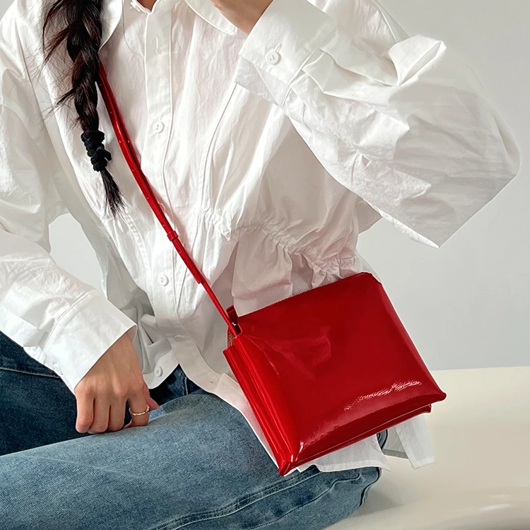 多隔层迷你小方包2025新款轻便简约单肩斜挎小包包小巧精致手机包