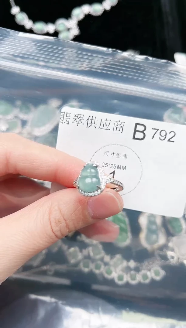 【闪购商品】翡翠颈饰未镶嵌792赠皮绳