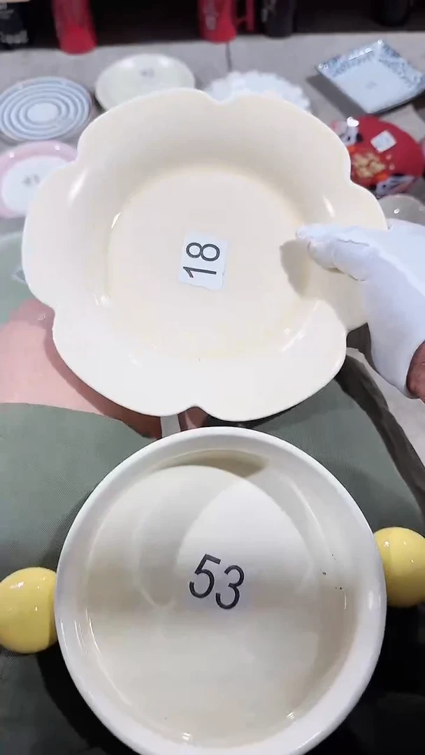 碗2个盘 微瑕凑满20元包邮