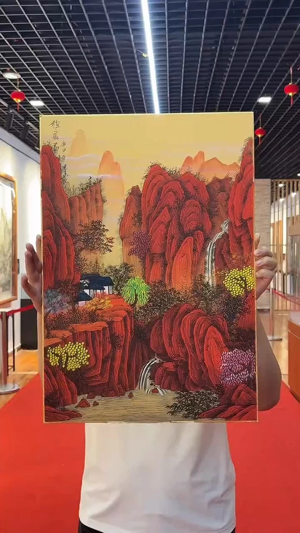 国画周建真老师绘画作品18-17