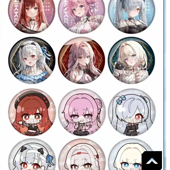 咖喱棒【胜利女神：NIKKE】罗森联动吧唧 游戏日谷周边