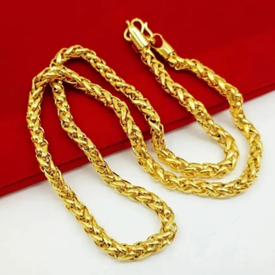 合金项链 合金项链 新款【肖邦项链】潮流时尚男士百搭金色