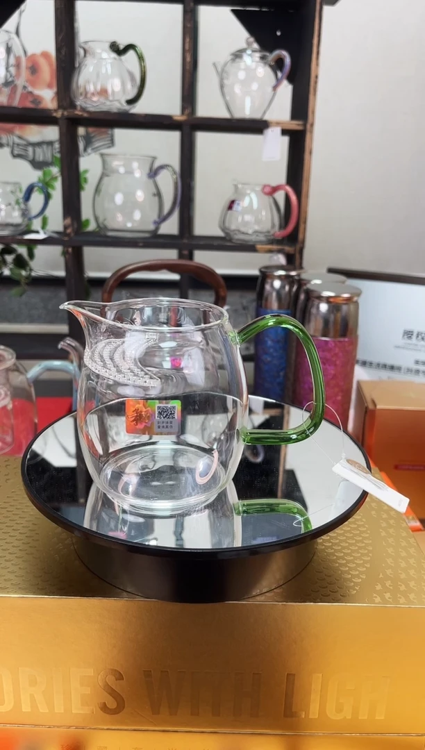 禾器/泰然茶海-月牙款/湖绿+茶事包