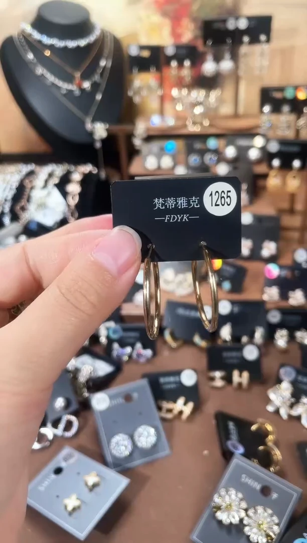合金925银锆石梵1265