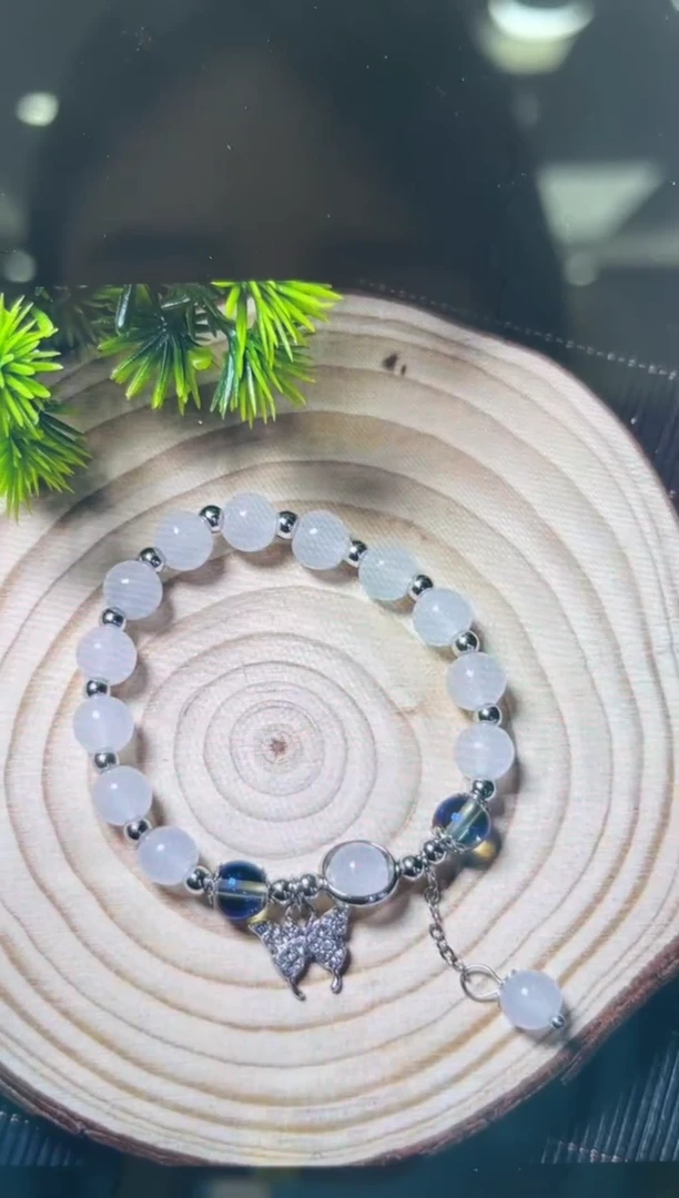 未镶嵌手串玛瑙/玉髓薇*可白玛瑙