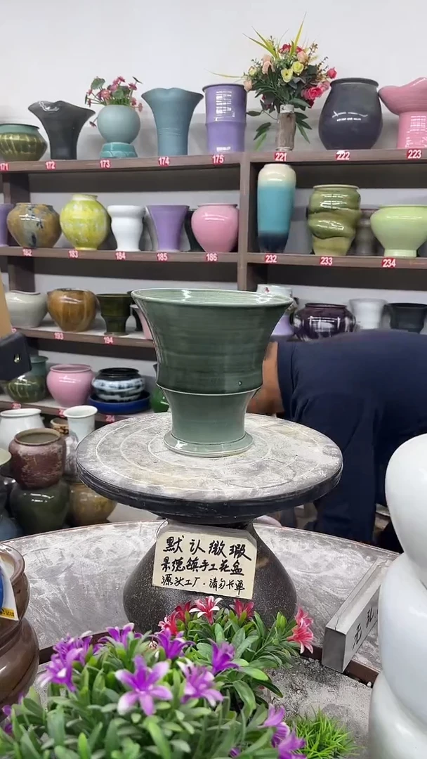 12-1-高18口17瑕-花盆