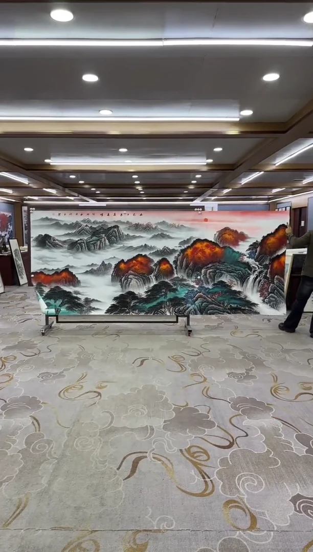 【闪购商品】绘画xc张伦玉-大丈二-国画