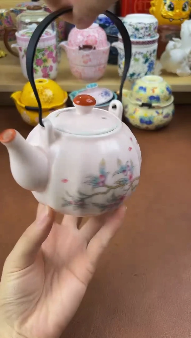 陶陶瓷茶具摆件旅行套组