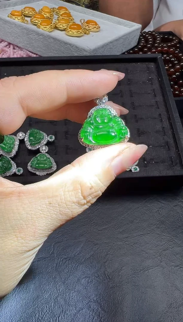 翡翠合金颈饰6135/多样性/发一件