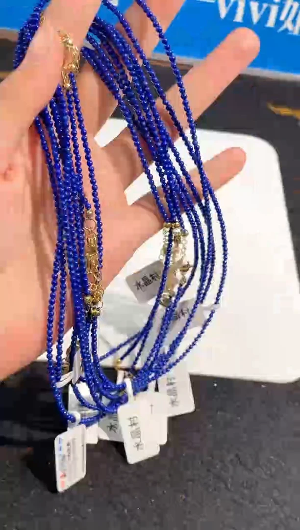 【闪购商品】水晶手链未镶嵌青金石锁骨链