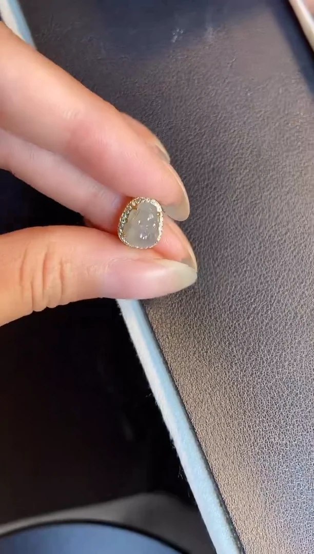 吊坠(不含链)银S925镶嵌翡翠1