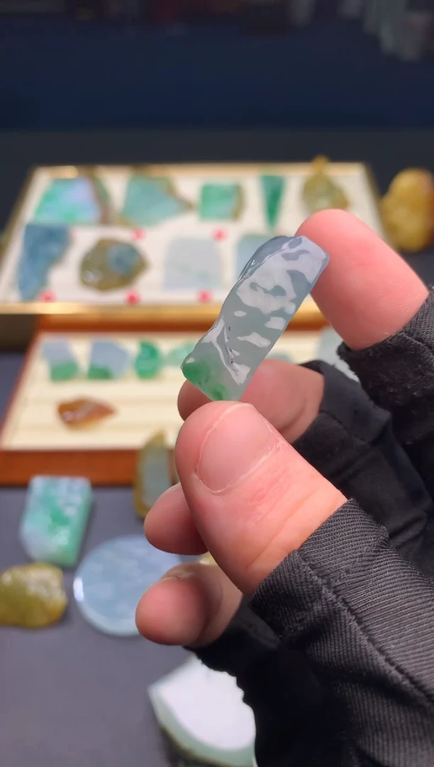 定制翡翠未镶嵌天然翡翠裸石 （含工费）