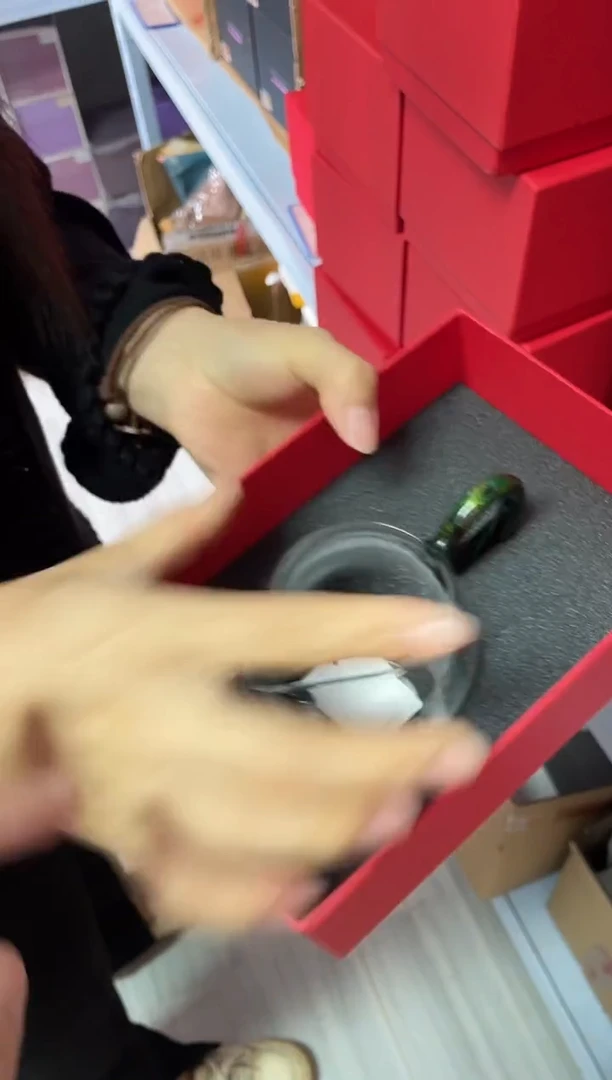 大漆公杯/绿金