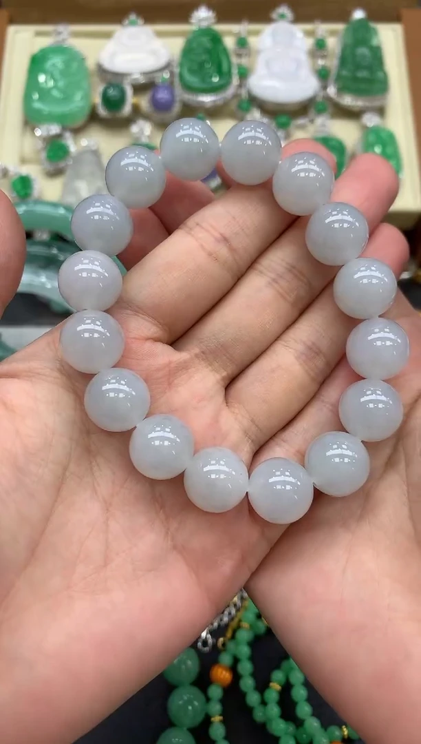 未镶嵌手串翡翠359-中国好珍宝