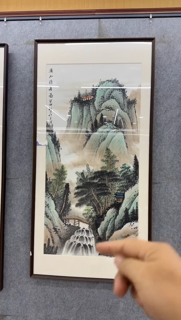 绘画xc张伦玉-四尺-国画