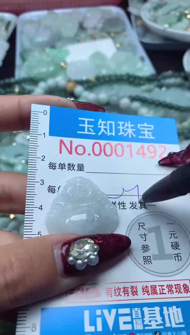 颈饰未镶嵌翡翠1492