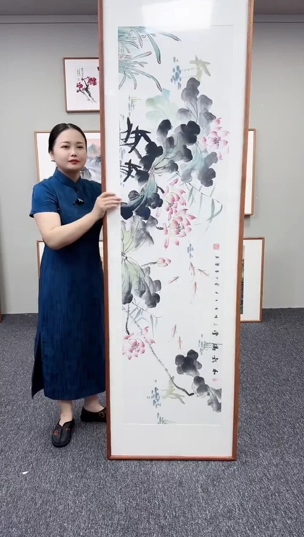 国画和气满堂210*60