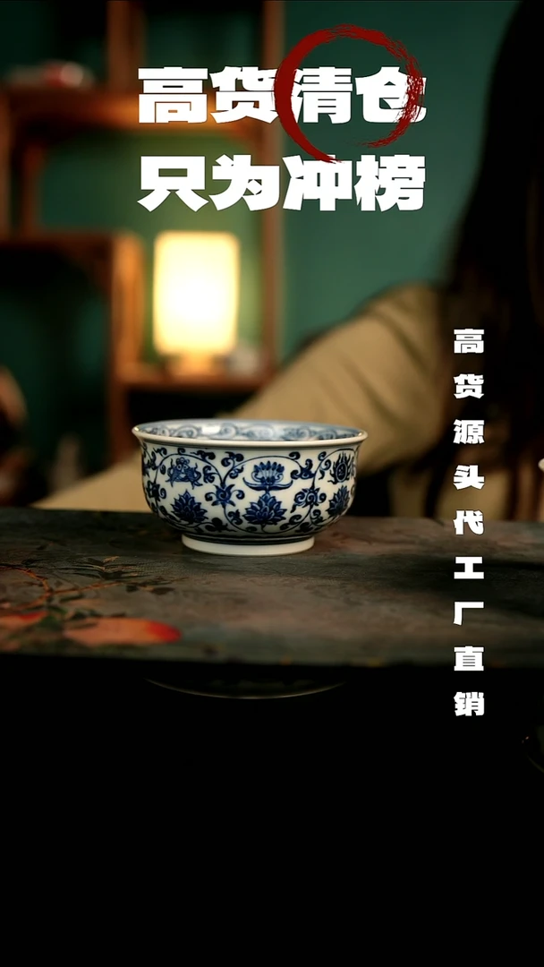 景德镇手工手绘主人杯