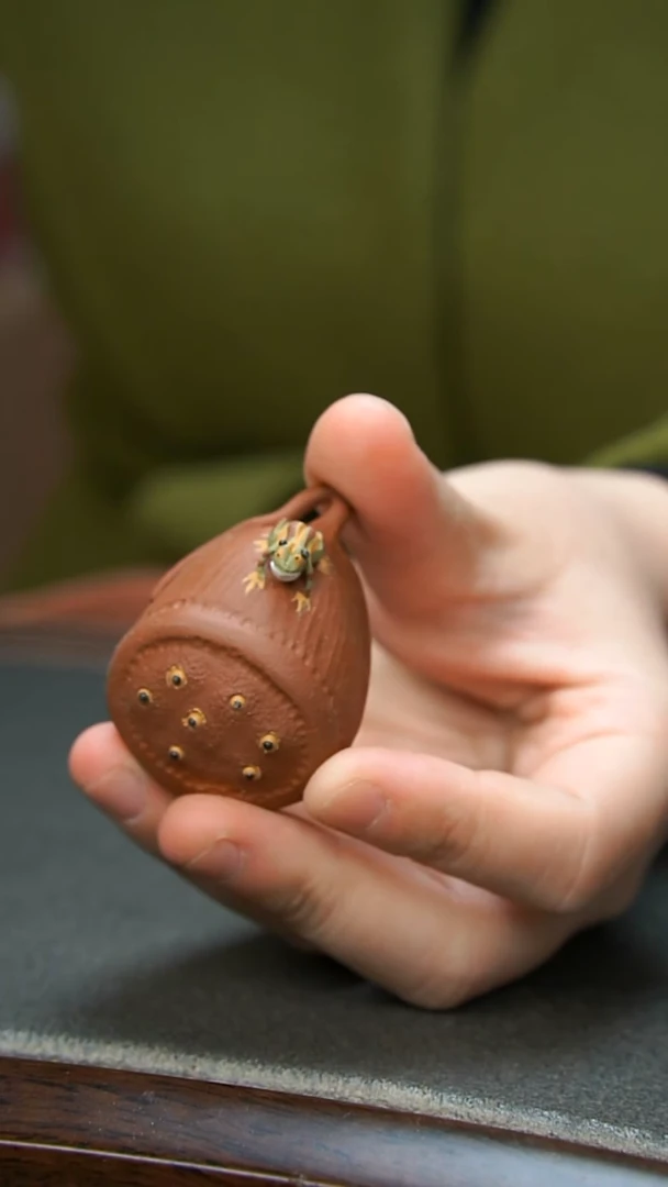 【闪购商品】紫砂茶壶长莲蓬茶宠