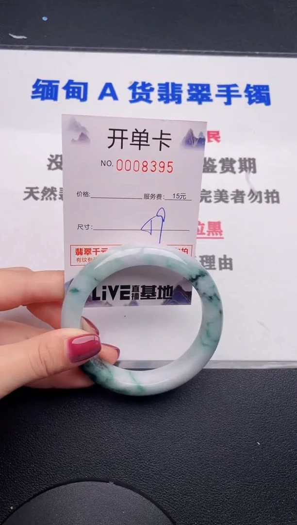 未镶嵌手镯翡翠95