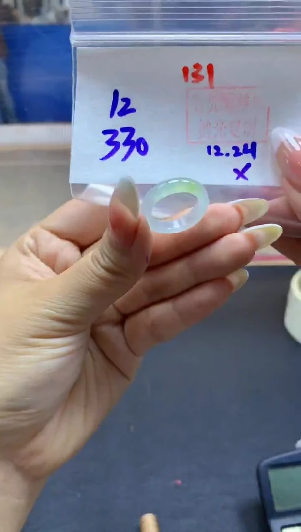 未镶嵌定制翡翠戒圈#330元-毛货需精细抛光