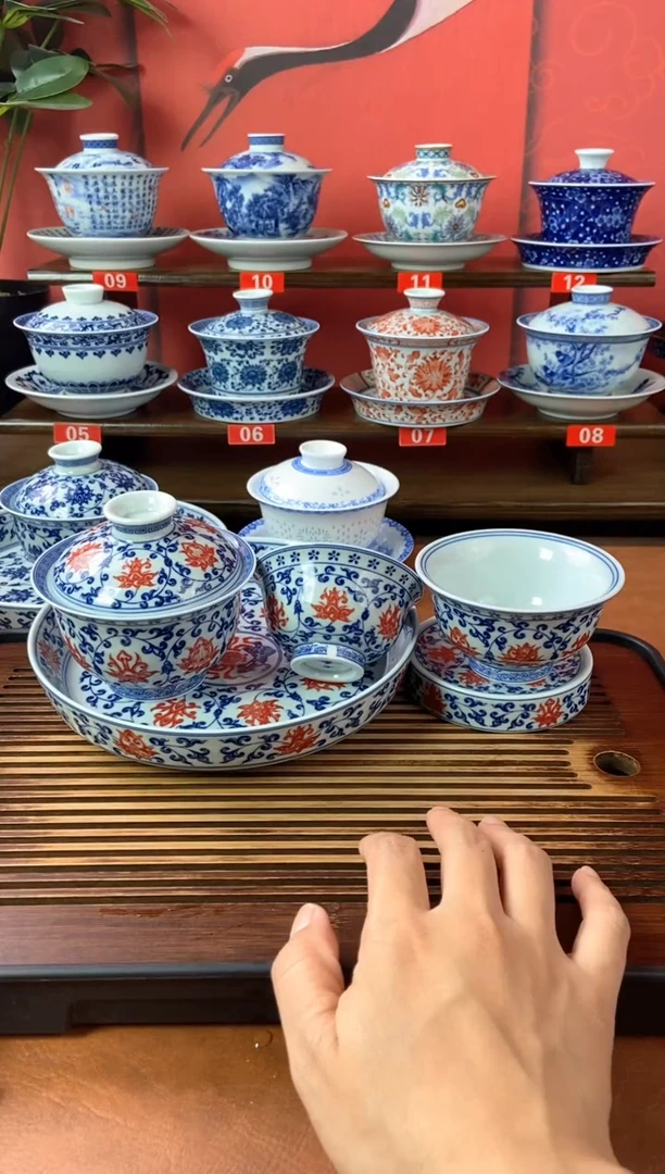 瓷器景德镇高温精选茶具