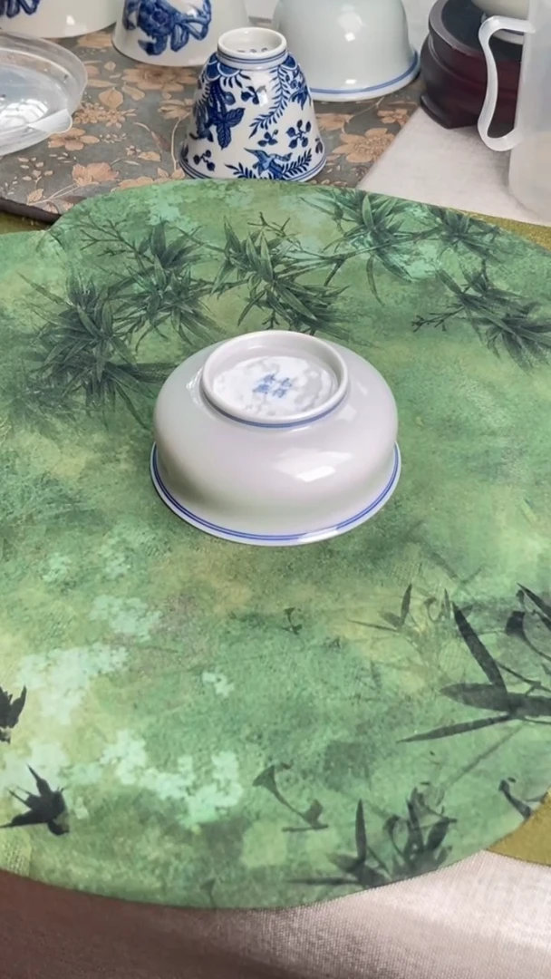 瓷片景德镇毛仔柴窑杯