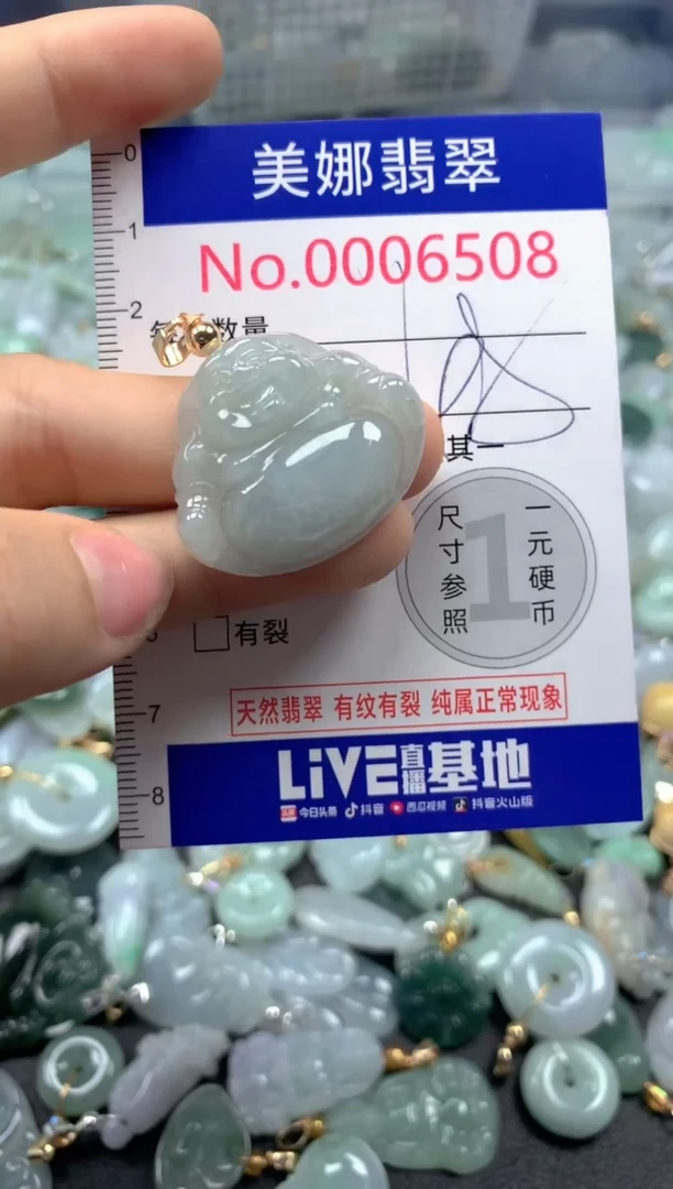 颈饰未镶嵌翡翠6508